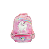 Happy Beauty Unicorn Pink School Backpack For Kids[1Pc][PD] - Kaliber