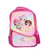 Happy Kids Backpack with Cute Characters Trolly Bag 3 In 1 [PD][1Pc] - Kaliber