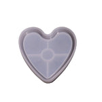 Heart Coaster Silicone Resin Mold Tool DIY[1Pc][PD] - Kaliber