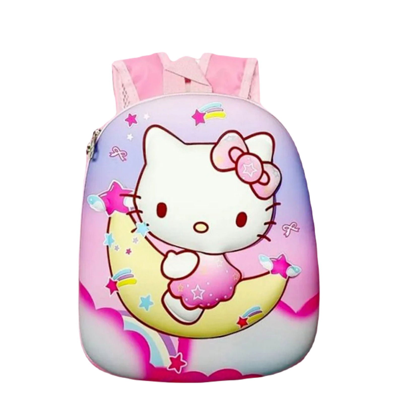 Hello Ketty Moon 3D Cute Stylish Backpack for Kids[PD][1Pc] - Kaliber