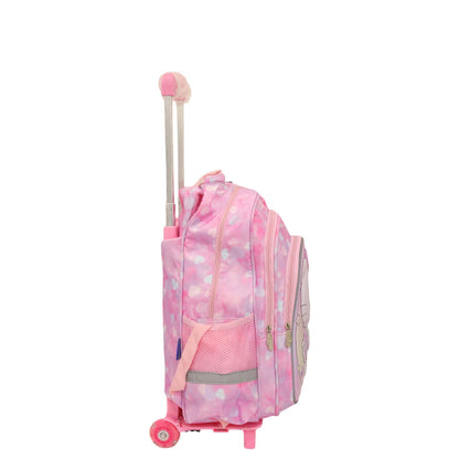 Hello Kitty Kids 3 in 1 Set School Trolley Bag[1Pc][PD] - Kaliber