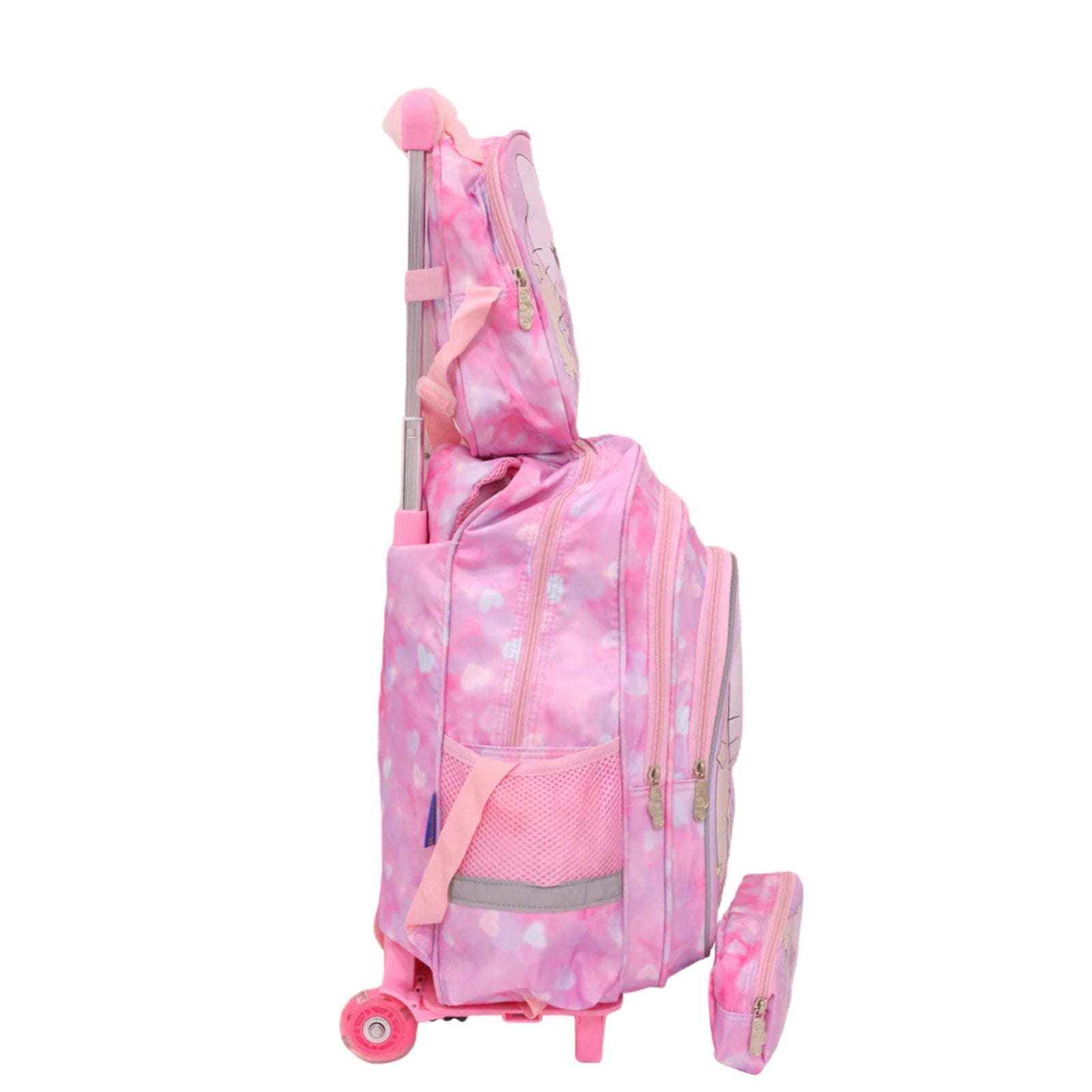 Hello Kitty Kids 3 in 1 Set School Trolley Bag[1Pc][PD] - Kaliber