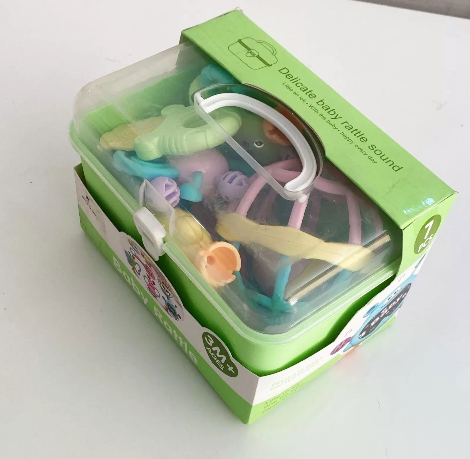 High quality lovely 5 pack baby rattle toy set [PD][1Set] - Kaliber