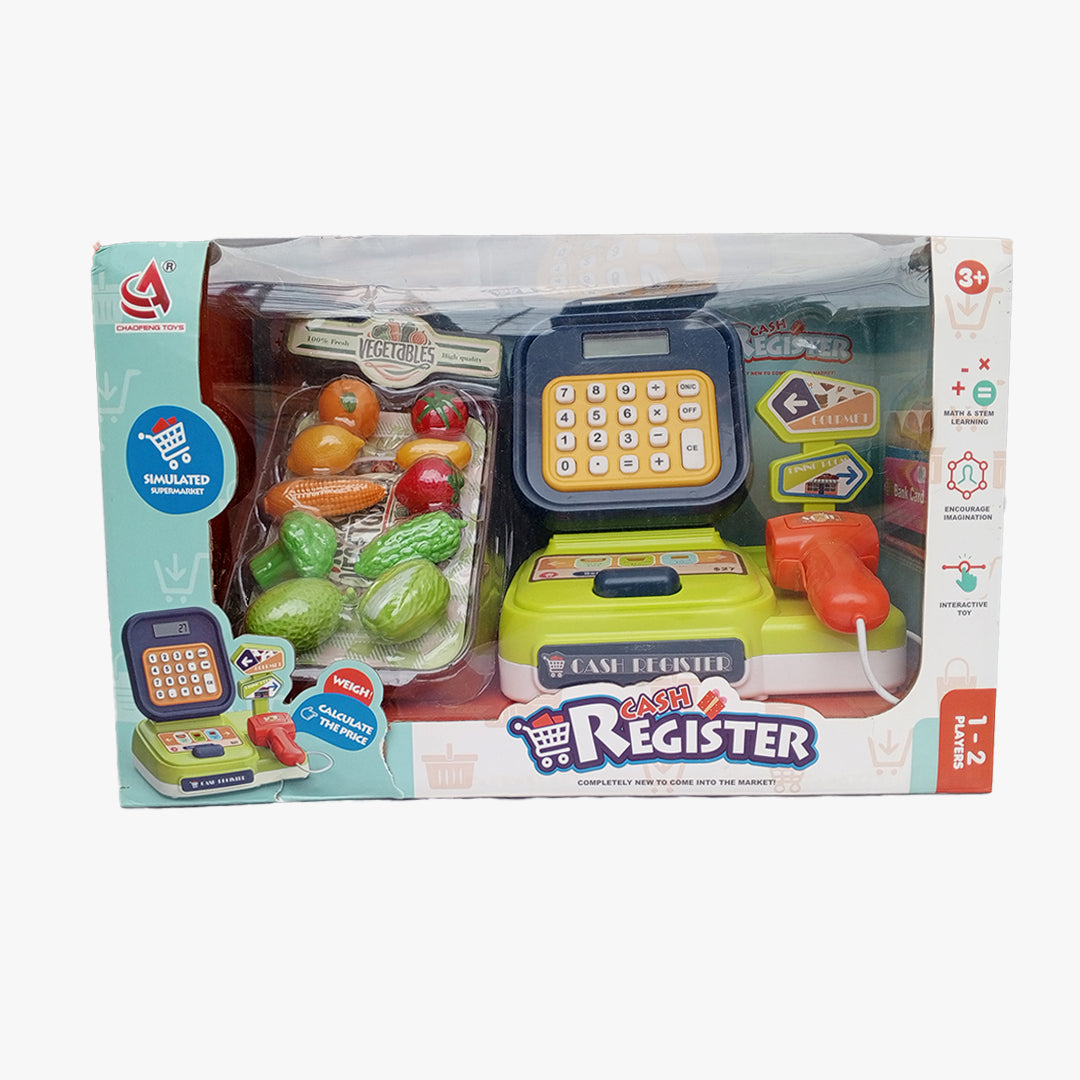 Mini Cash Register Toy Set With Light & Sound [PD]