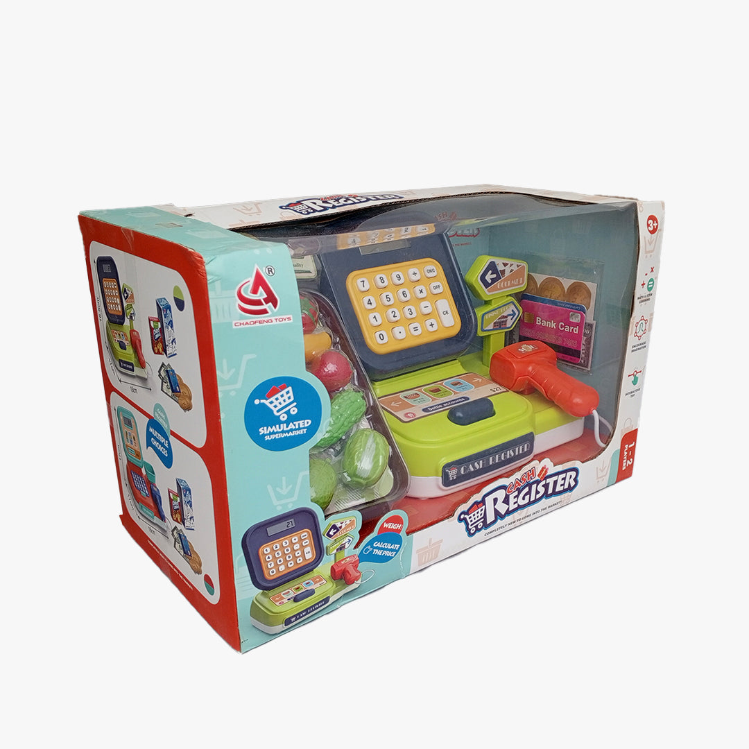 Mini Cash Register Toy Set With Light & Sound [PD]