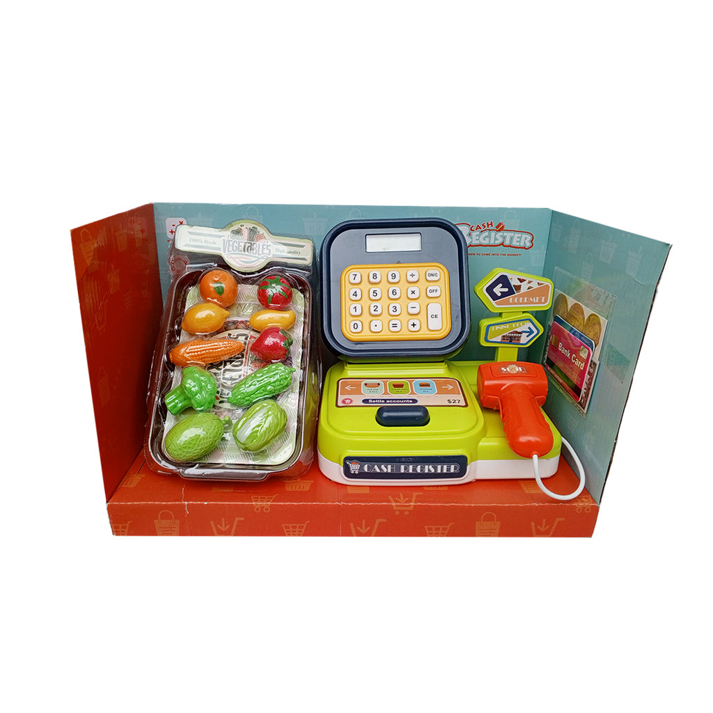 Mini Cash Register Toy Set With Light & Sound [PD]