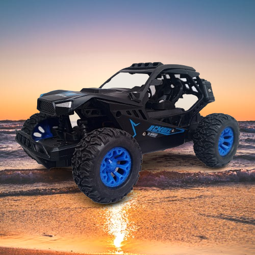 Remote Control High Speed Off-Road Vehicle Toys Racing Car Blue [PD]
