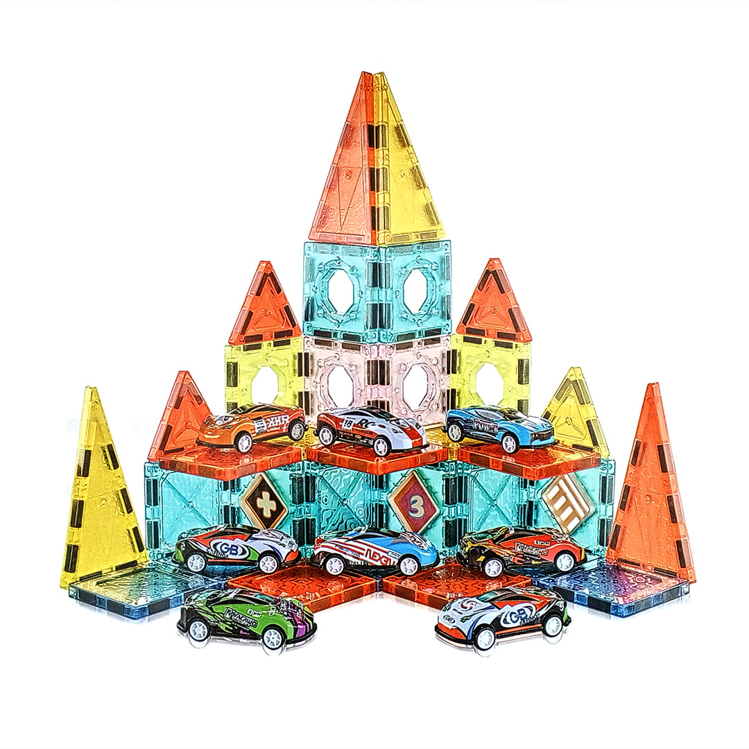 Magnetic 50 Pcs Parking Lot [PD]