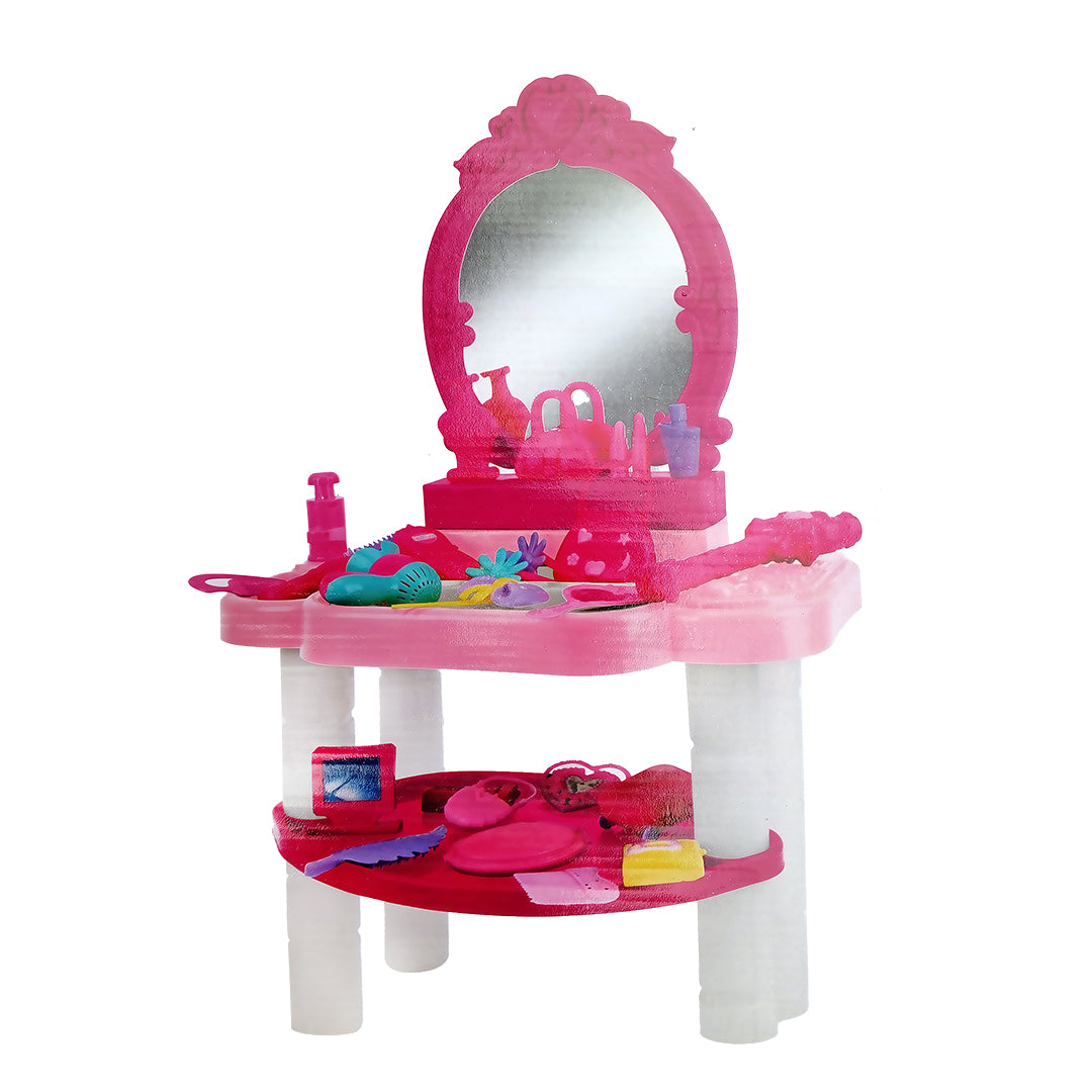 Little Princess Dressing Table Set -39-Piece Play Makeup Kit [PD]