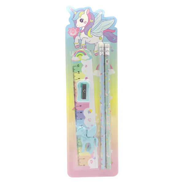 Cartoon Unicorn Student Pencil Set[PD][1Pc]