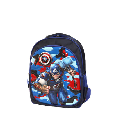 IMPORTED CAPTAIN AMERICA SCHOOL BAG [PD][1Pc] - Kaliber