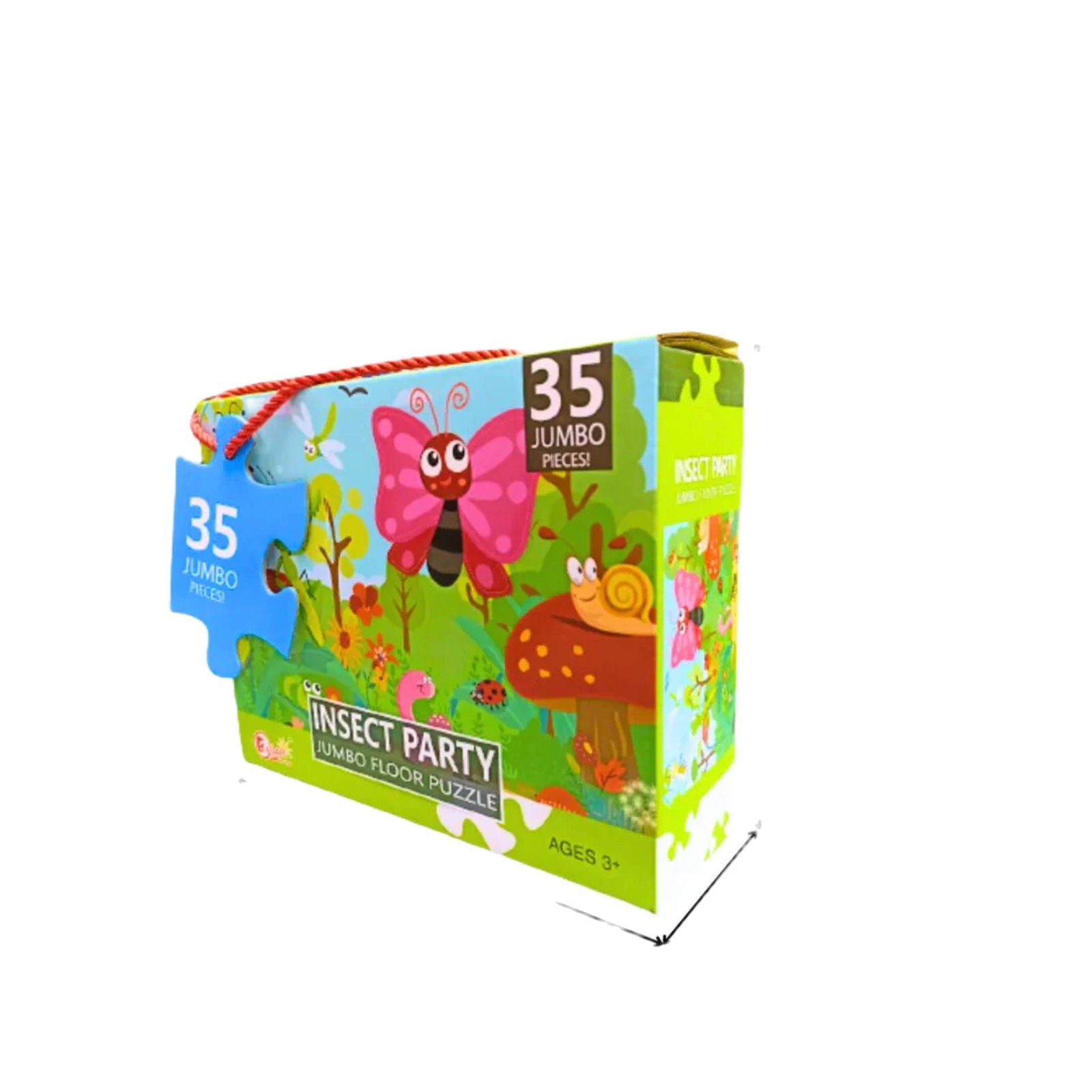 Insect Party Jumbo Floor Puzzle 35'Pcs[PD][1Set] - Kaliber