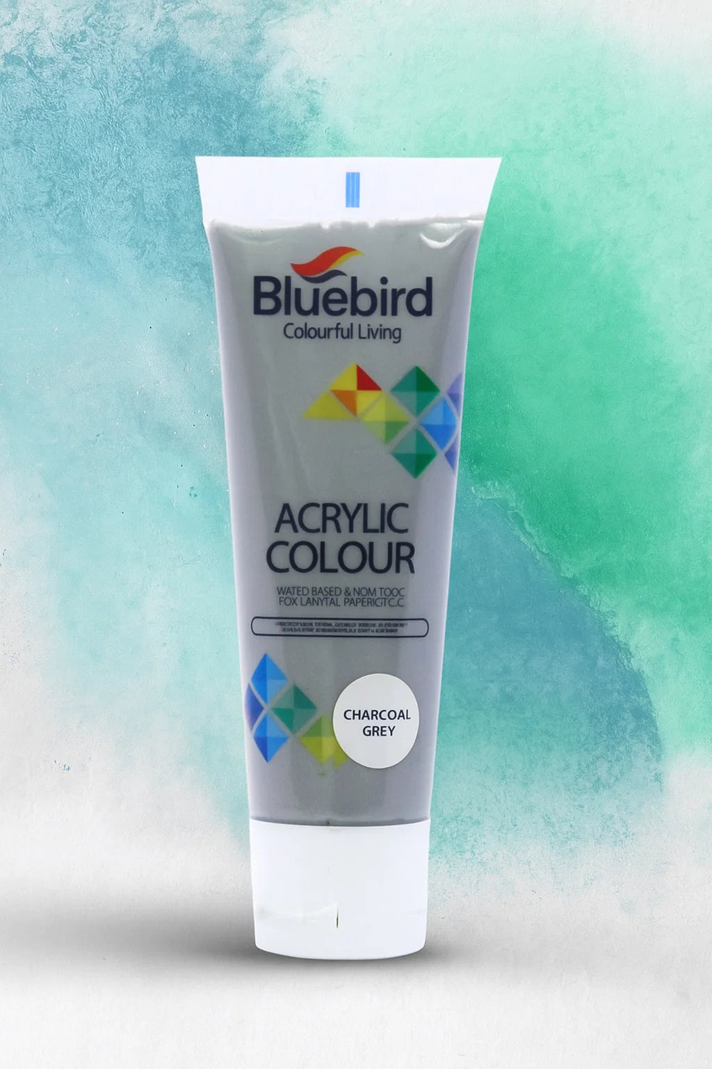 Blue Bird Acrylic 75ML Metallic Silver [PD][1Pc]