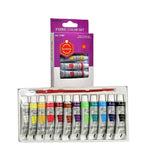 Keep Smiling Fabric Paint Pack of 12 6ml [PD][12's Set] - Kaliber