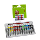 Keep smiling Acrylic Paint Tubes 6ml [PD][12's Set] - Kaliber