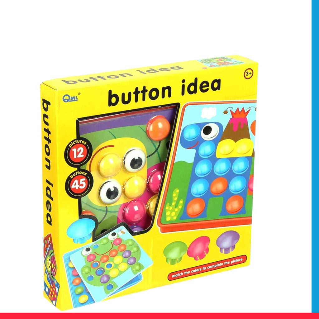 BUTTON IDEA GAME - THINKING / OBSERVATION SKILLS/ CREATIVITY [PD][1Pc]
