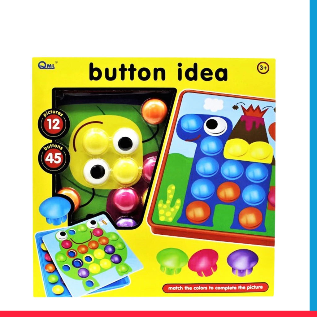 BUTTON IDEA GAME - THINKING / OBSERVATION SKILLS/ CREATIVITY [PD][1Pc]