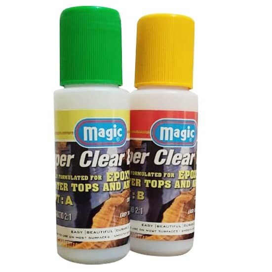 MAGIC® TE-04 SUPER CLEAR  RESIN EPOXY [PD][1Pc] - Kaliber