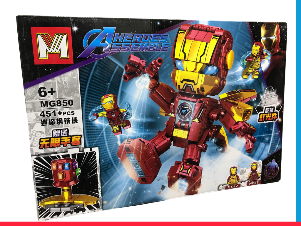 Iron Man Constructor, 451 pieces.[PD]