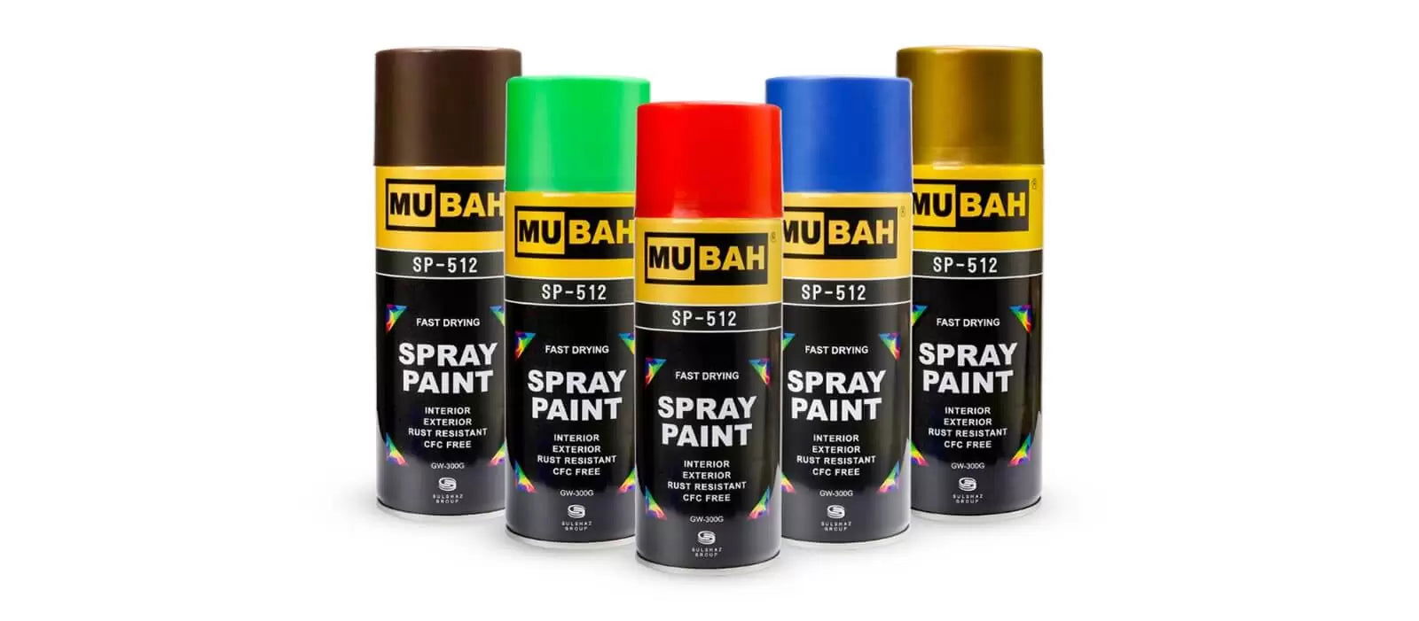 MUBAH Spray Paint - Medium Blue [IP][1Pc] - Kaliber