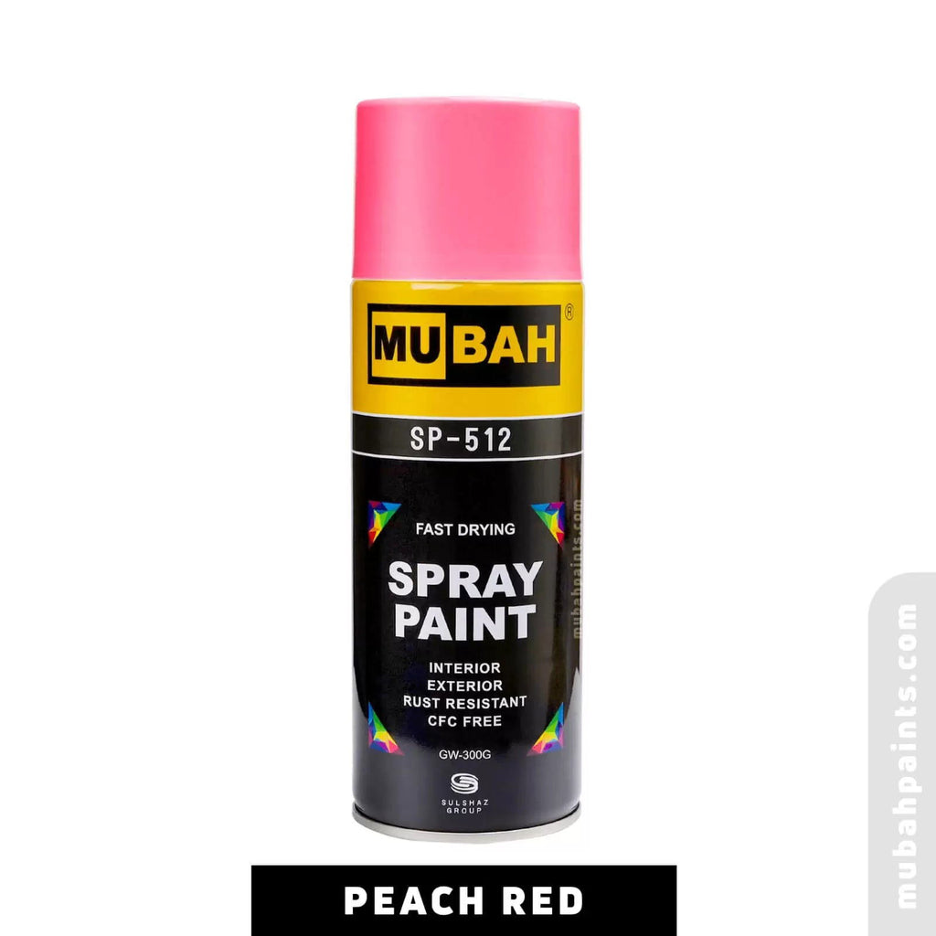 MUBAH Spray Paint - Peach Red [IP][1Pc] - Kaliber