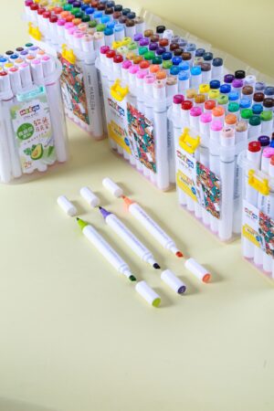 M&G Soft Brush Double-Tip Round Marker 36 colors [PD][1Set] - Kaliber