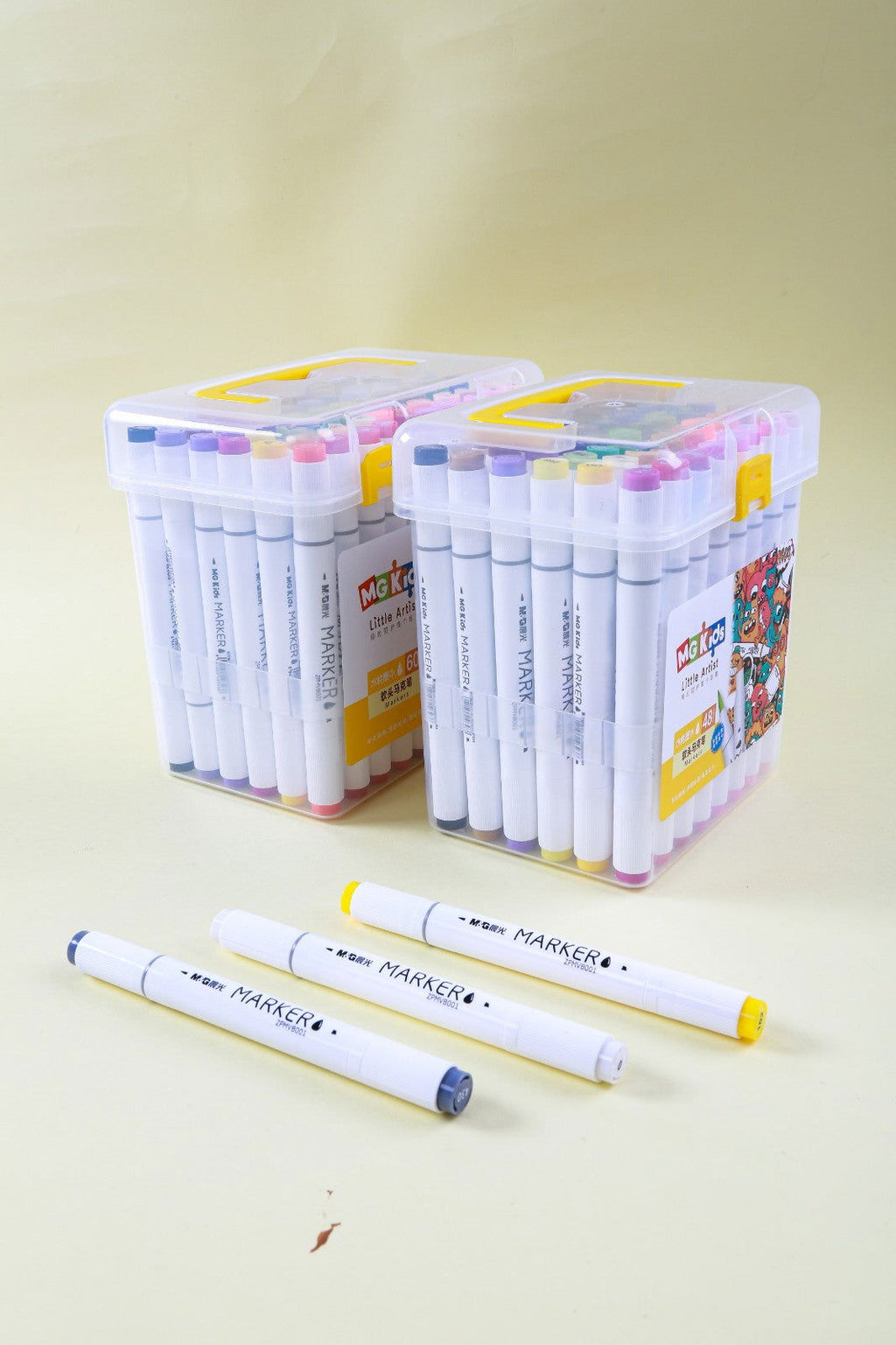 M&G Soft Brush Double-Tip Round Marker 36 colors [PD][1Set] - Kaliber