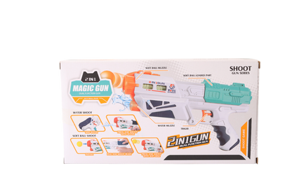 Magic Blaster 2 In 1 Water Shooting [PD][1Pc] - Kaliber