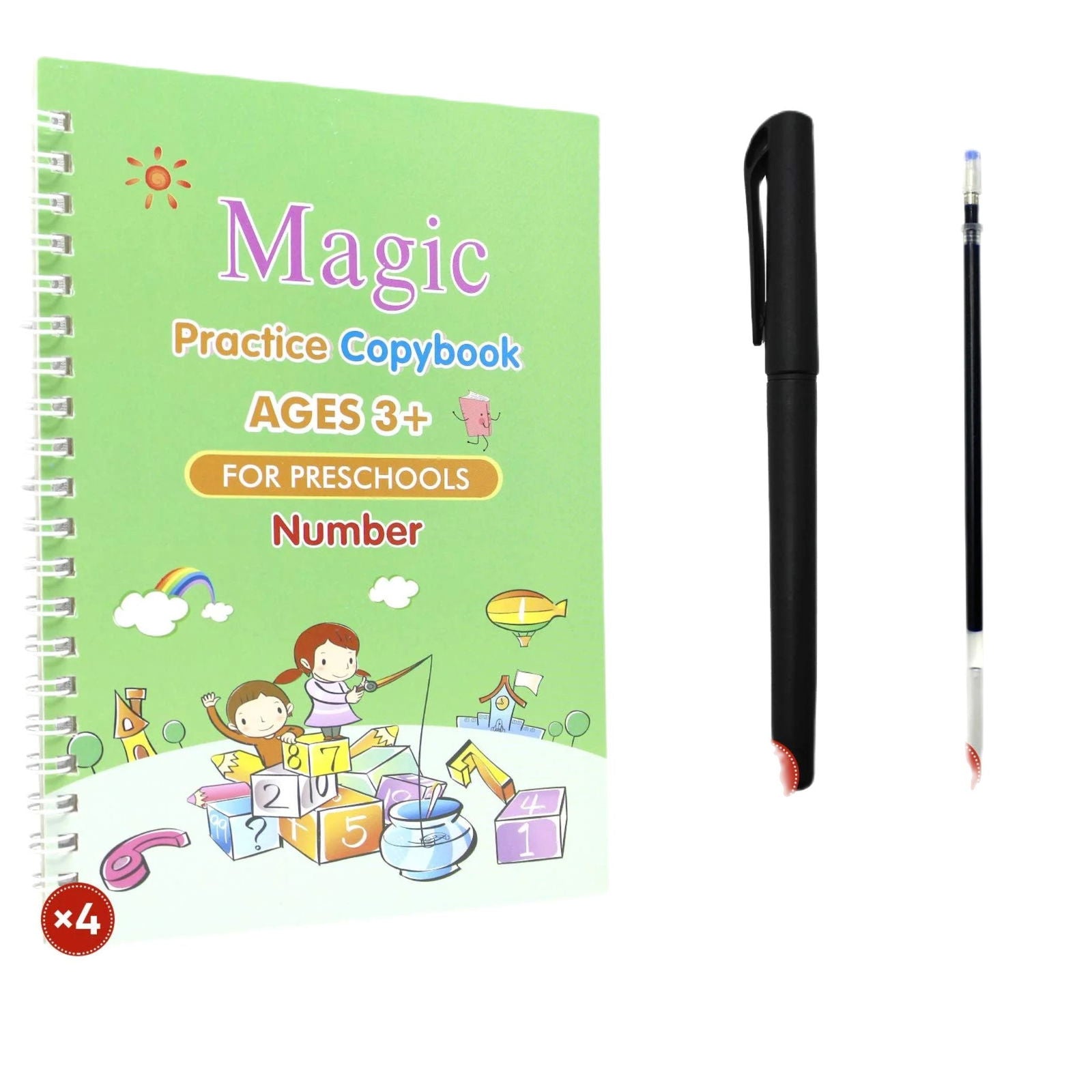 Magic Practice Copybook for Kids [PD][1Pc] - Kaliber