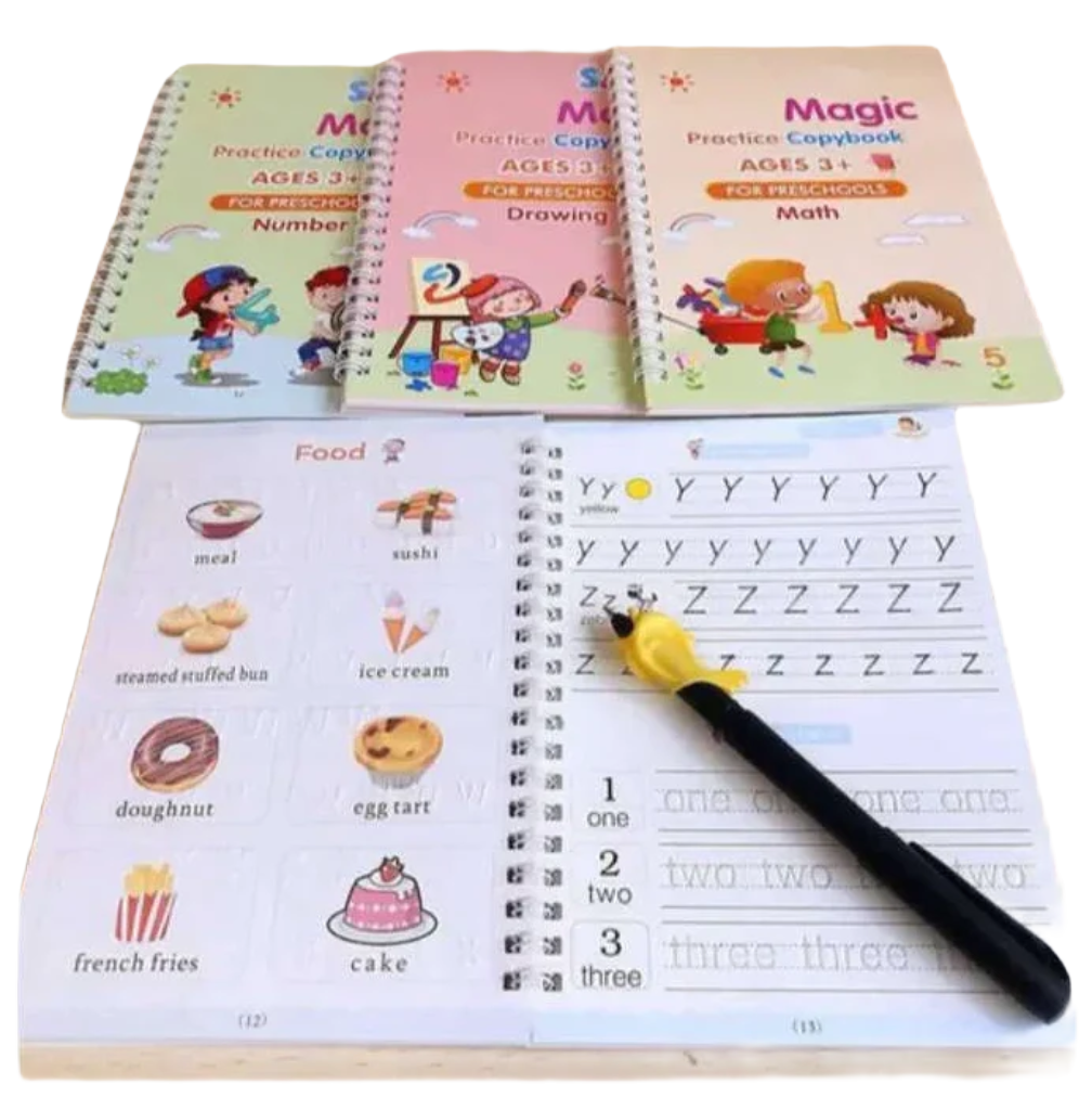 Magic Practice Copybook for Kids [PD][1Pc] - Kaliber