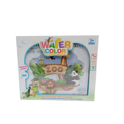Magical Water Color Zoo Book [PD][1Pc] - Kaliber