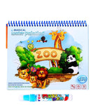 Magical Water Color Zoo Book [PD][1Pc] - Kaliber