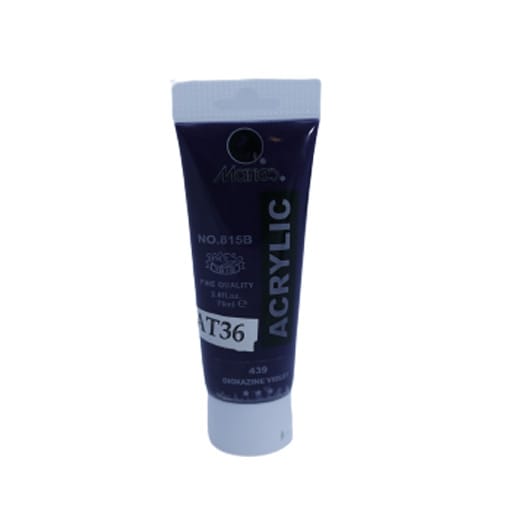 Maries Acrylic 75ML Dioxazine Violet [PD][1Pc] - Kaliber