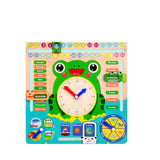 Multifunctional Calendar Clock - Frog [PD][1Pc] - Kaliber