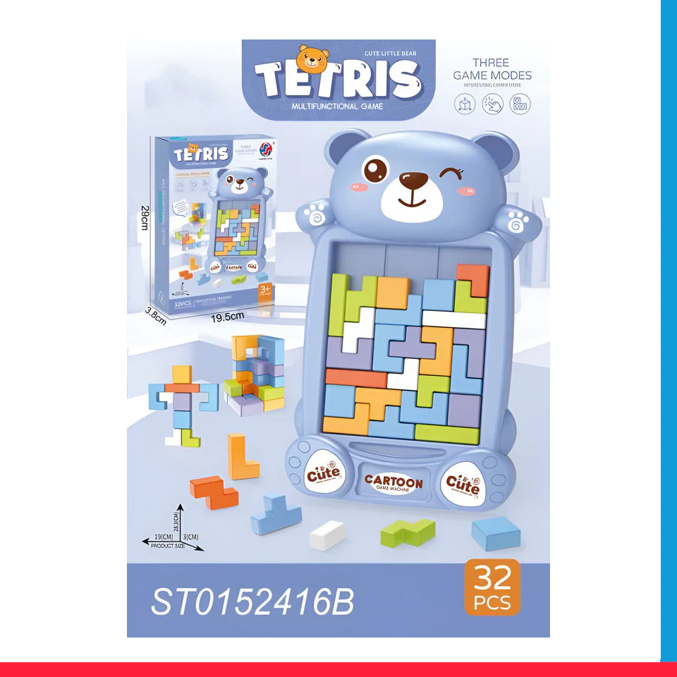 Multifunctional Bear Tetris Game [PD][1Pc]