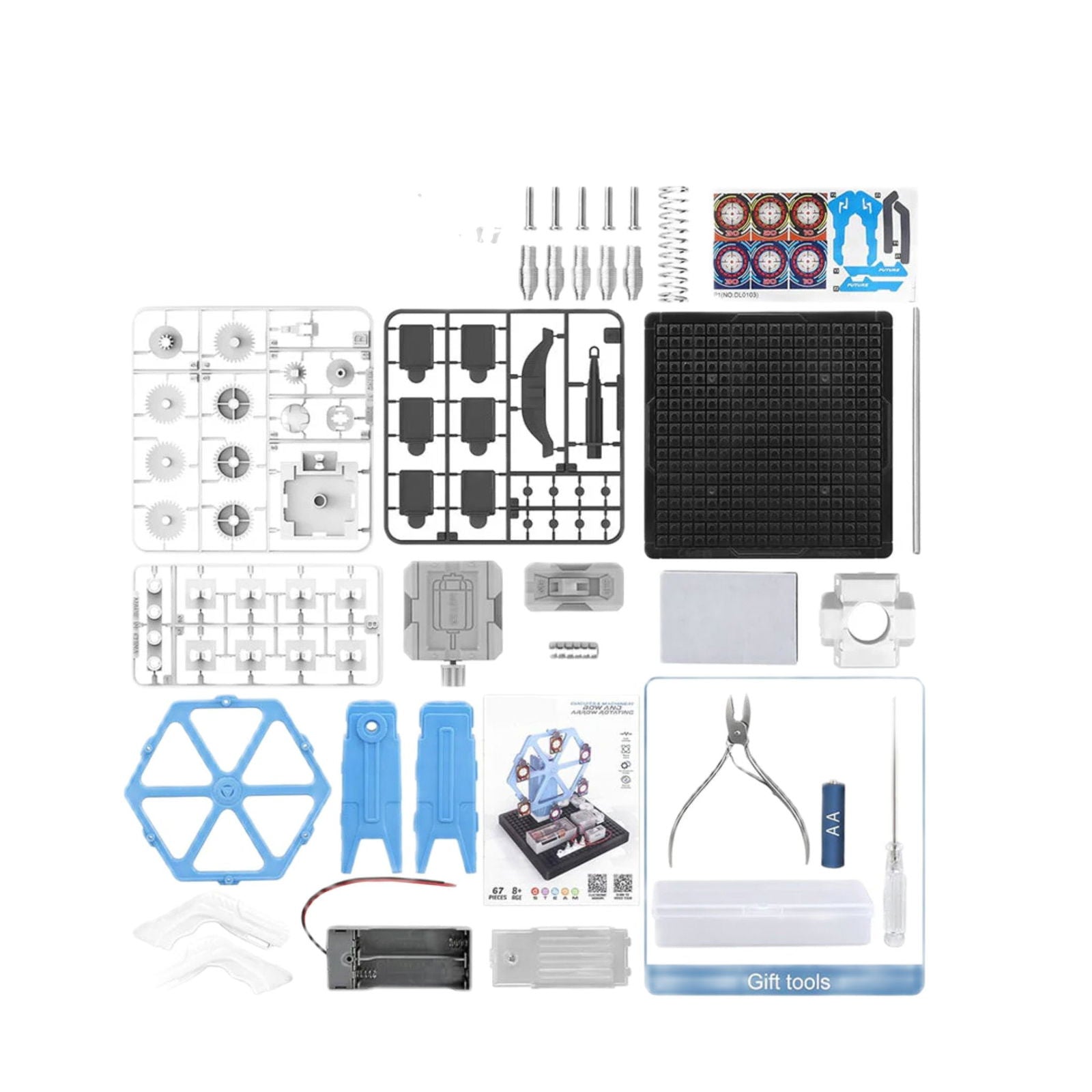 PUPWER Limited-Sale,STEM Toys - Mechanical Shooting Target Science Kit [PD][1Pc] - Kaliber