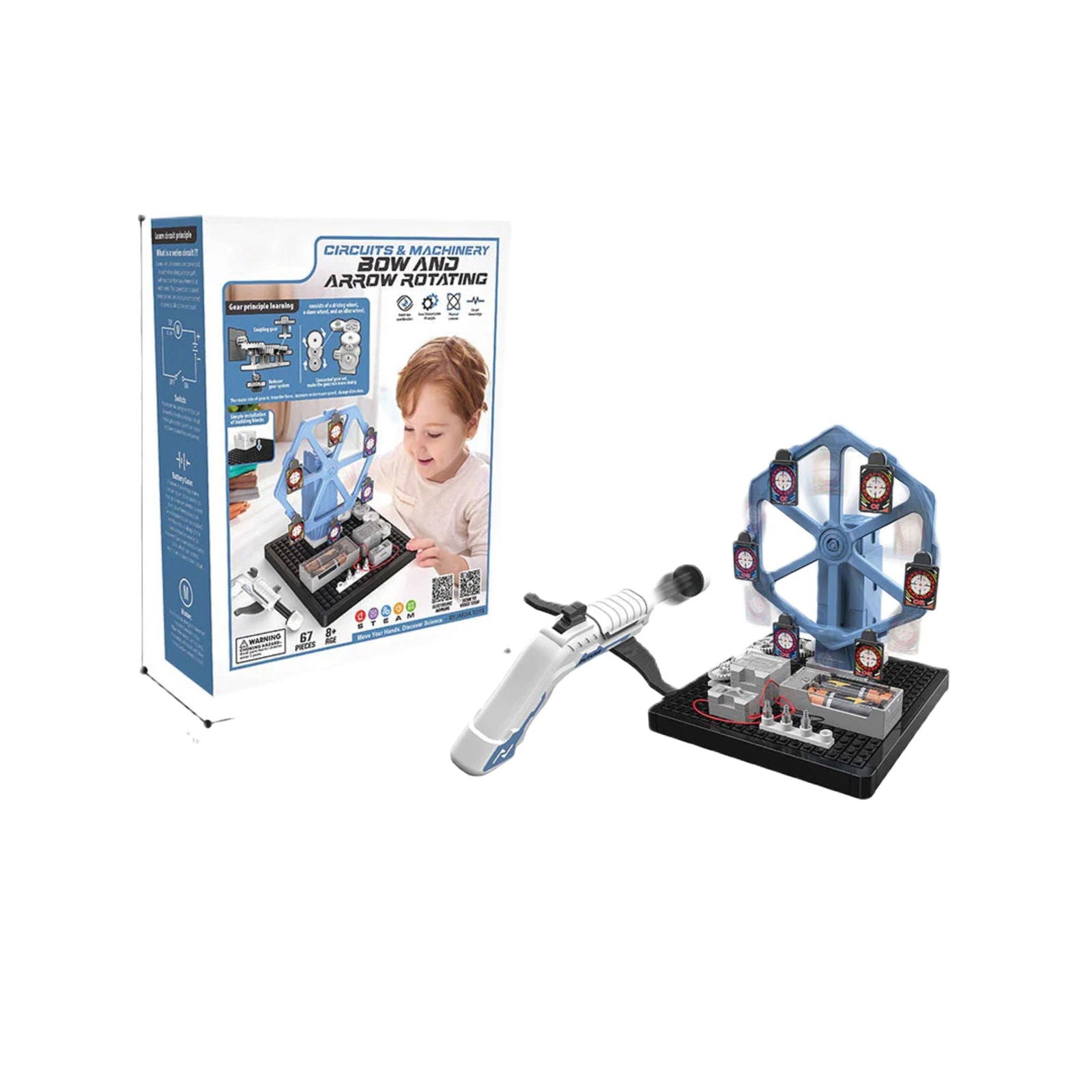 PUPWER Limited-Sale,STEM Toys - Mechanical Shooting Target Science Kit [PD][1Pc] - Kaliber