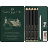 Pitt Graphite Matt set tin of 11 [IP][1Box] - Kaliber