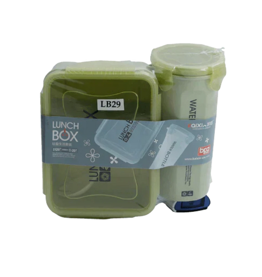 Plastic Material Lunch Box Set [PD][1Pc] - Kaliber
