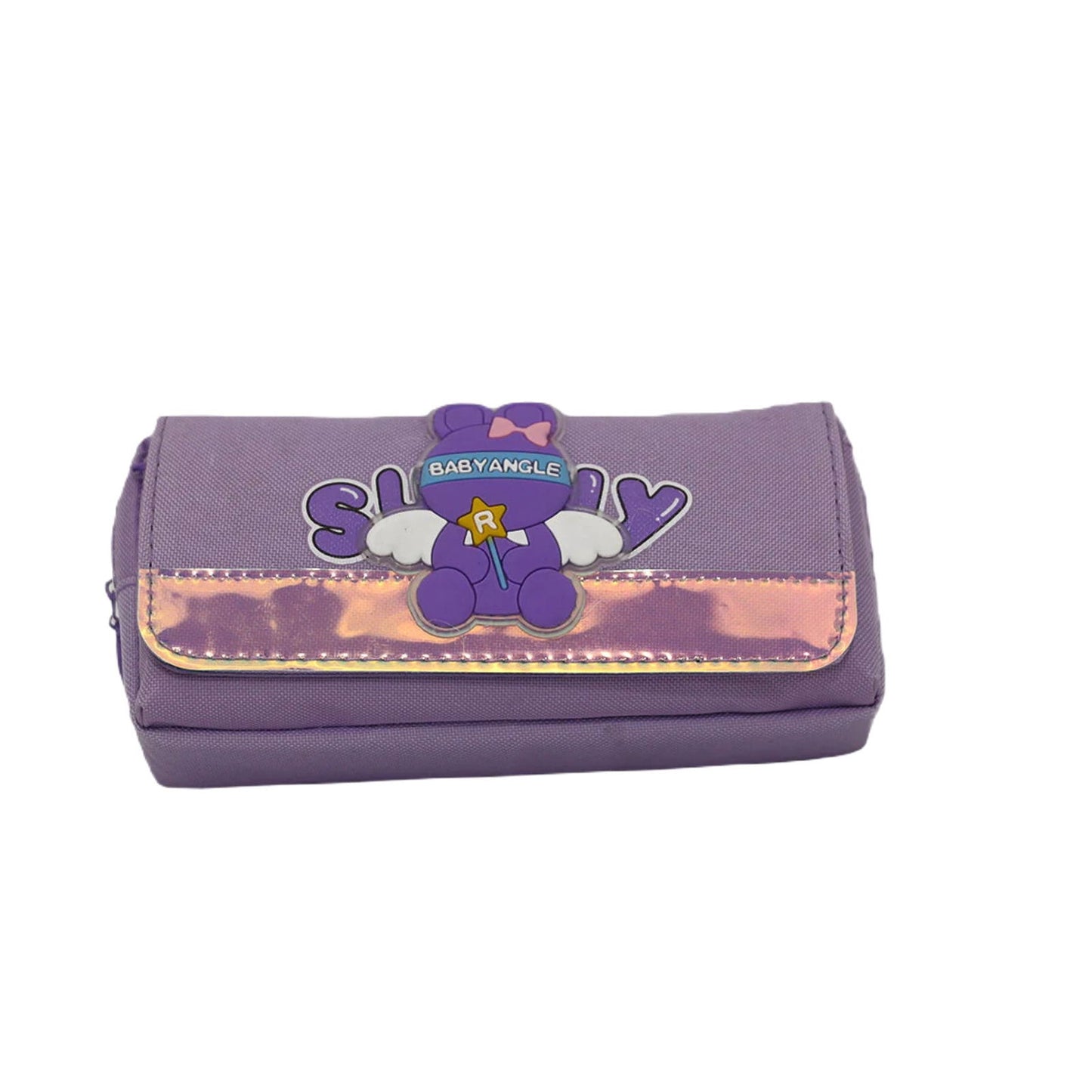 Purple Elegance Stylish Baby Angel Geometry Box [1Pc][PD] - Kaliber