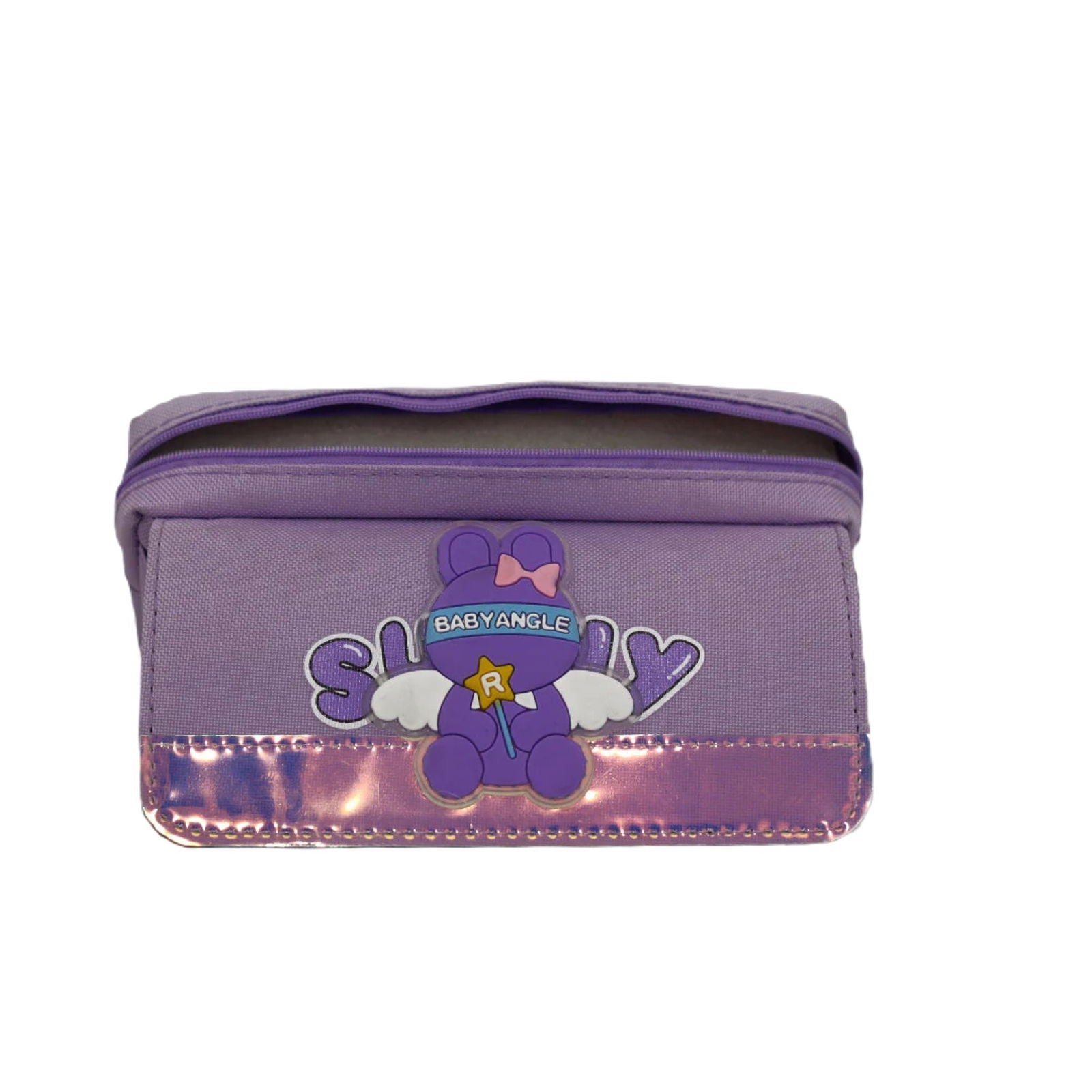 Purple Elegance Stylish Baby Angel Geometry Box [1Pc][PD] - Kaliber