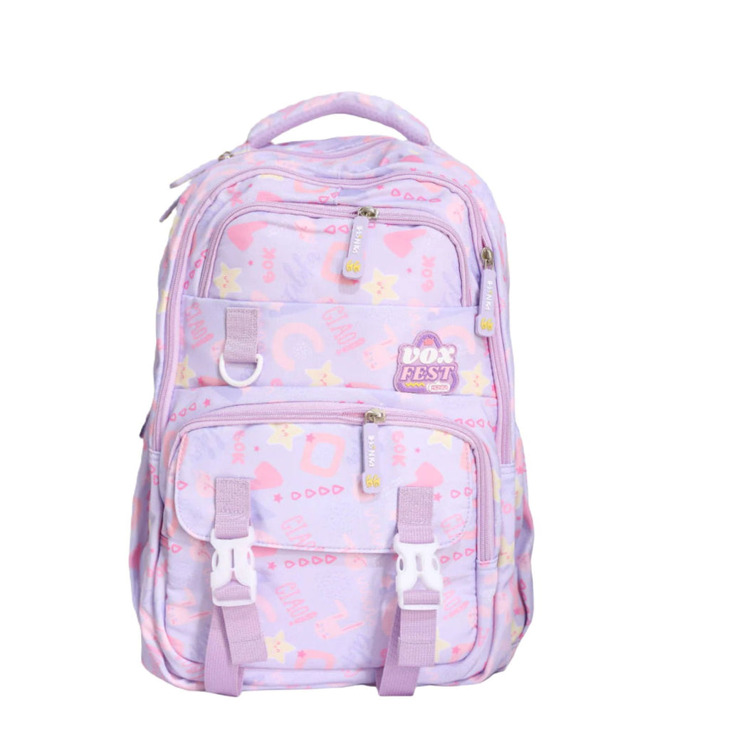 Purple Fancy Students Backpack/School Bag For Kids[PD][1Pc] - Kaliber