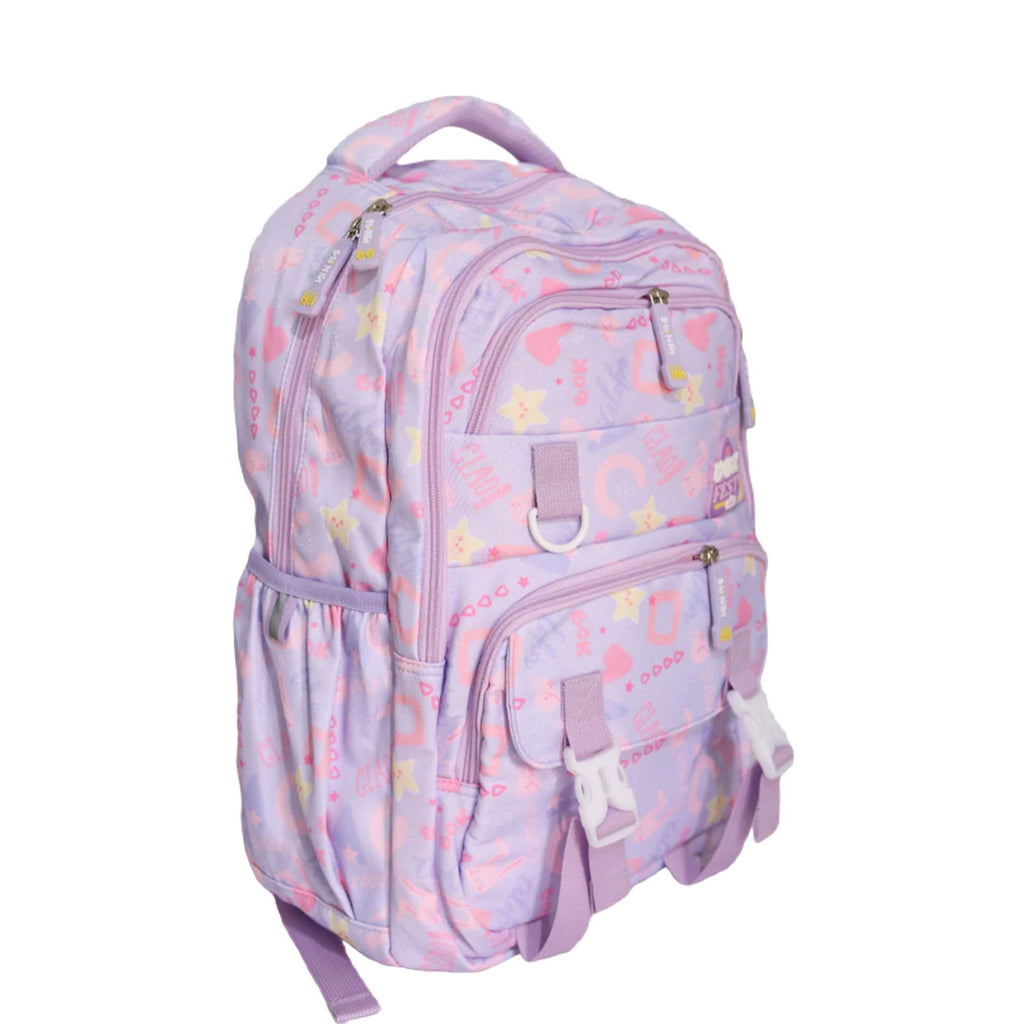 Purple Fancy Students Backpack/School Bag For Kids[PD][1Pc] - Kaliber