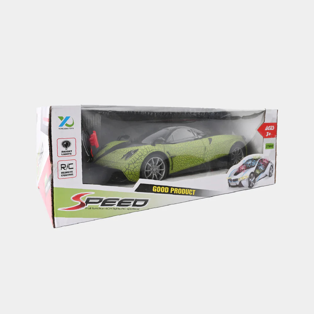 Remote Control Car With 3D Light For Kids [PD][1Pc] - Kaliber