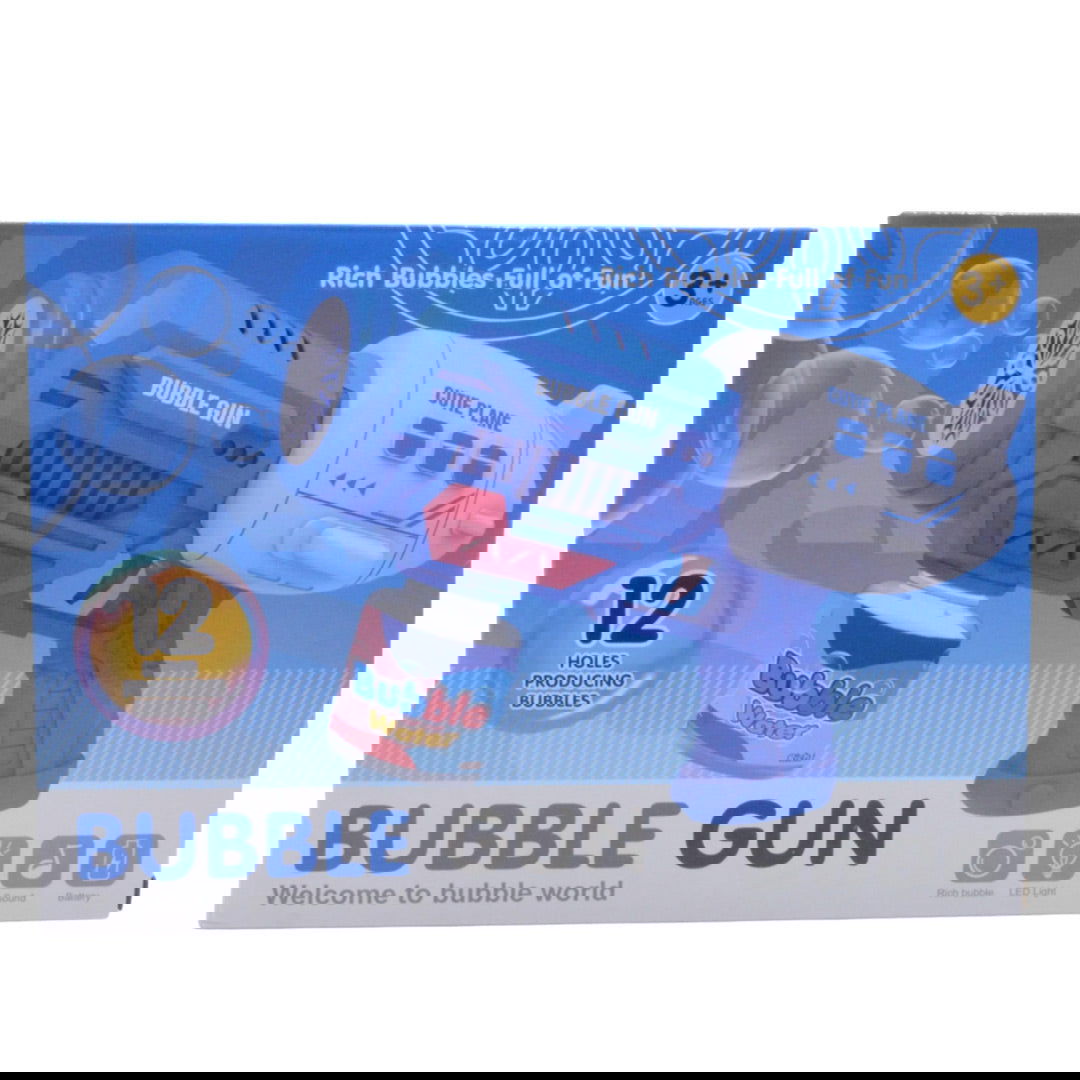 Rich Bubble Gun with Light [PD][1Pc] - Kaliber