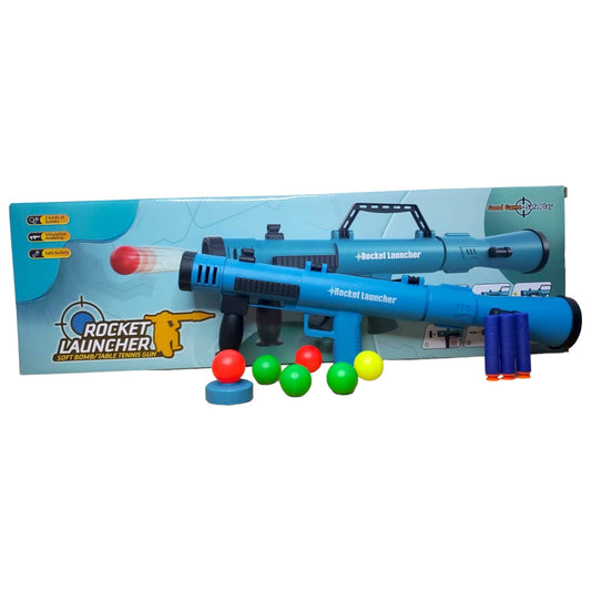 Rocket Launcher Gun With Balls & Arrows Toy For Kids [PD][1Pc] - Kaliber
