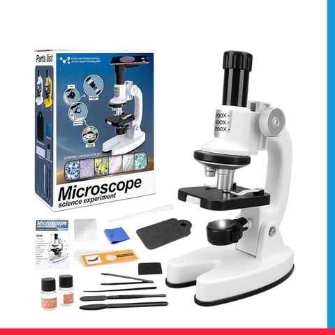 Microscope set for children 200/1200x [PD]