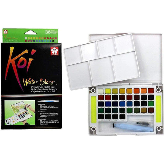 Sakura Koi Watercolor Set Of 36 [IP] - Kaliber