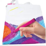 Sew Star Color Dye Scarf - Make it on your own DIY for kids [PD]
