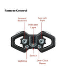 Butterfly Stunt Car Remote Control Toy Spins Off-Road Fast Double Sided Running [PD]